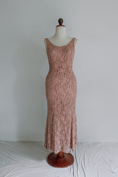 Vintage pick dress
