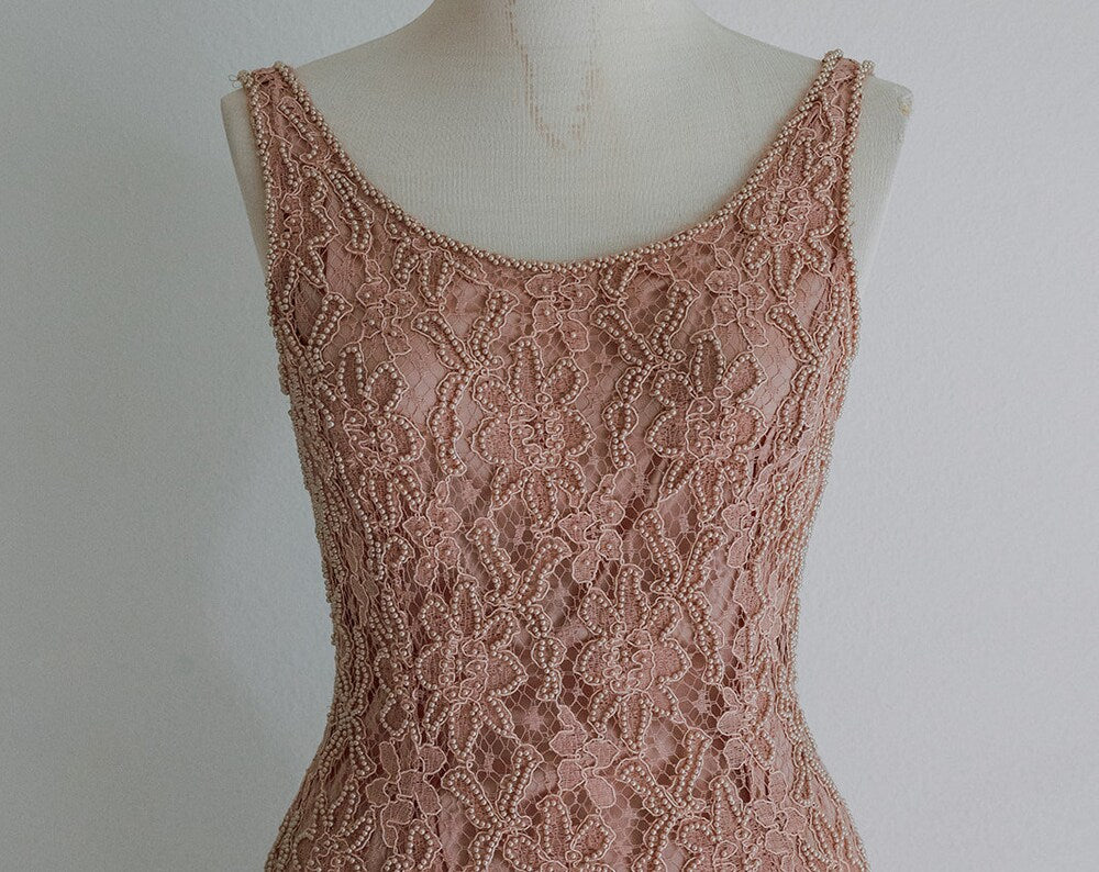 Vintage pink dress
