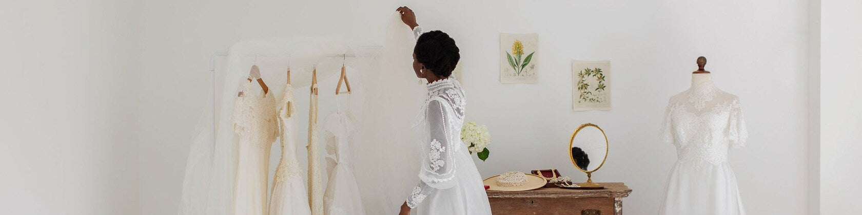 Vintage Bride and Home